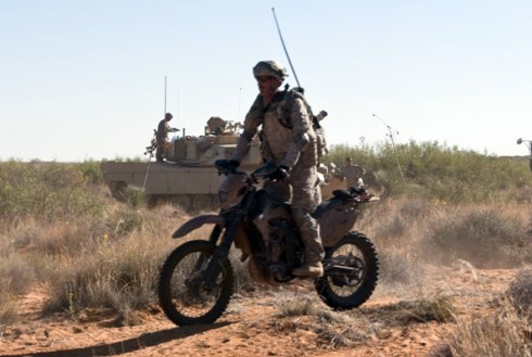 La DARPA diseña una motocicleta silenciosa para uso militar